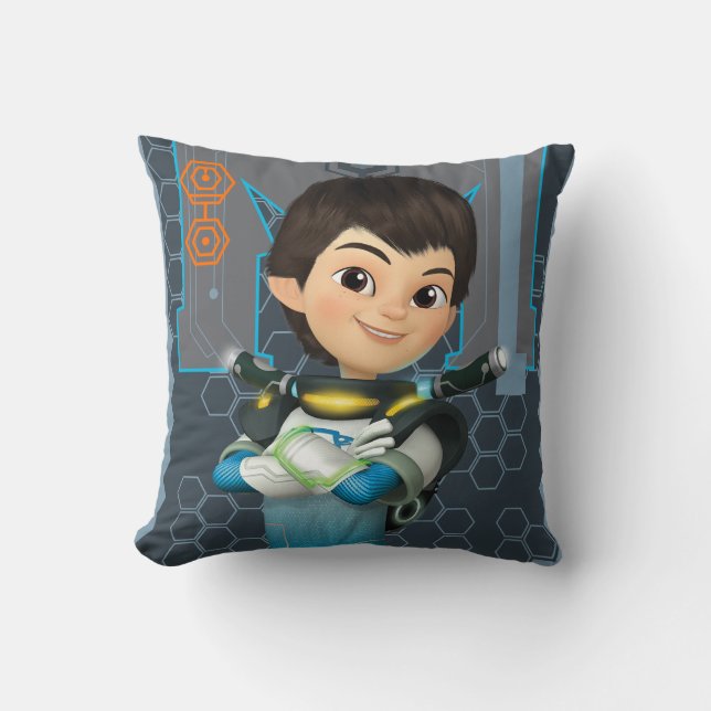 Coussin Miles Callisto Tech Graphic (Recto)