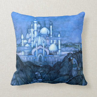 Coussin Mille et une nuits d'architecture d'Edmun Dulac de