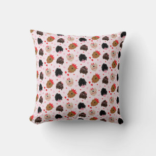 Coussin Mini Goldendoodle Chiens Valentines Day