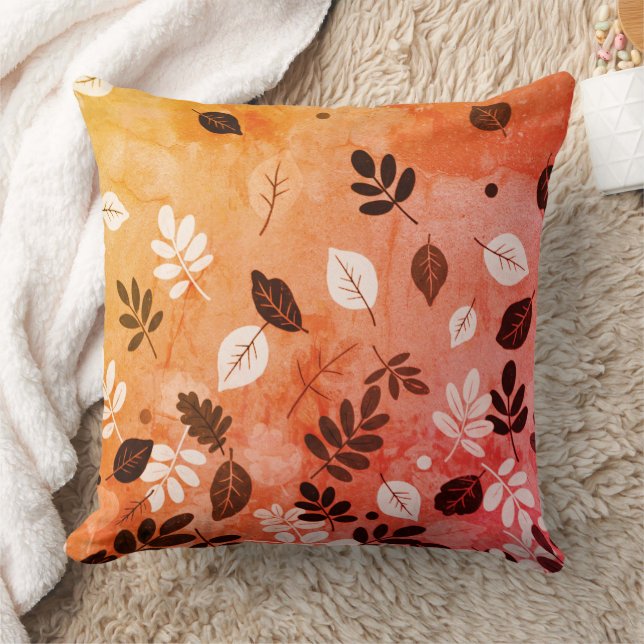 Coussin Minimal Autumn Leaves (Couverture)