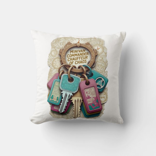 Coussin Minivan Commander T Shirt, Chauffeur of Chaos Mug (Recto)