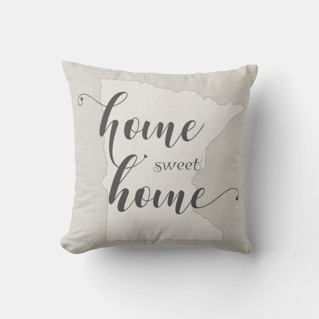 Coussin Minnesota - Coup de fouet pour la maison (Recto)