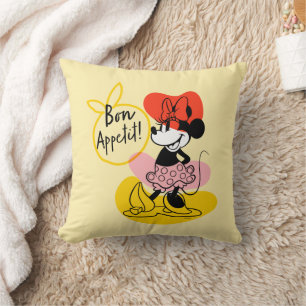 Coussin Minnie Mouse   Bon Appetit !