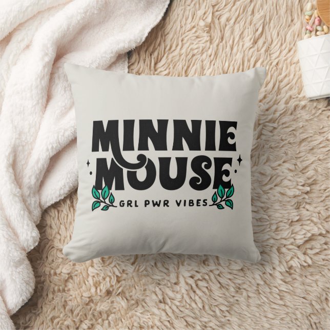 Coussin Minnie Mouse | Vibes d'alimentation GRL (Couverture)