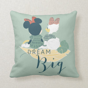 Coussin Minnie Souris & Daisy Duck   Gros rêves