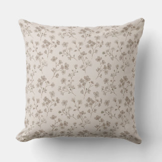 Coussin Minuscules bourgeons et feuilles — Simplicité scan