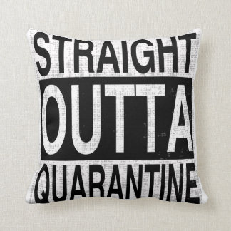 Coussin Mise en quarantaine directe pour toutes les person