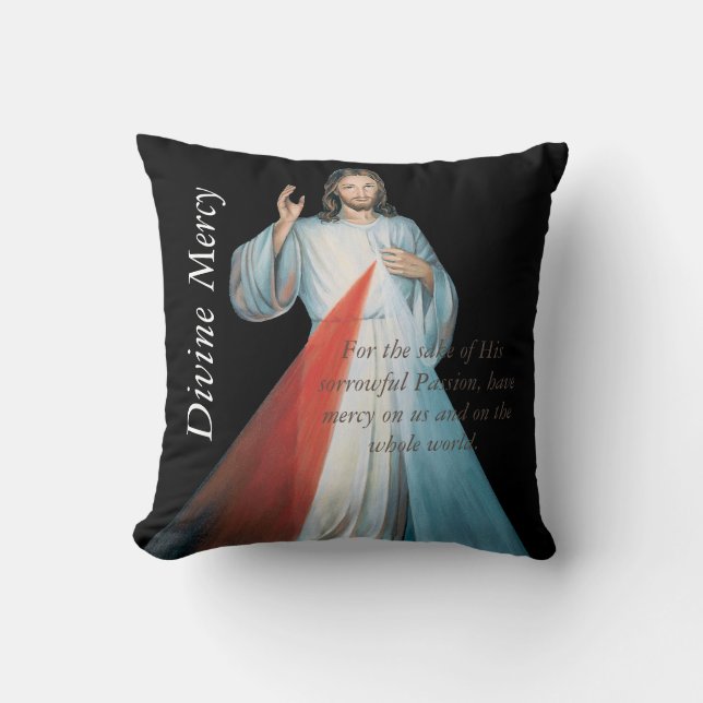 Coussin miséricorde divine (Recto)