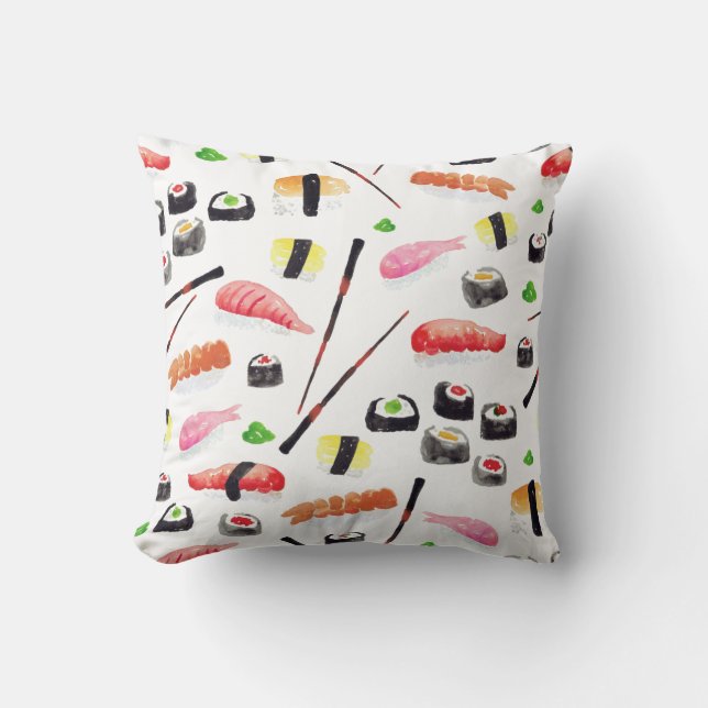 Coussin Miso affamé (Recto)
