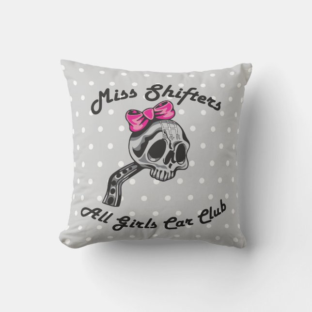 Coussin Miss Shifters lance l'oreiller (Recto)
