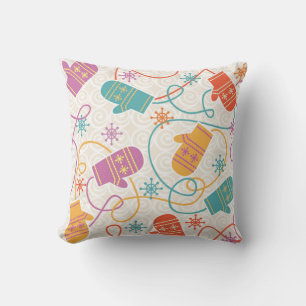 Coussin Mittens hiver