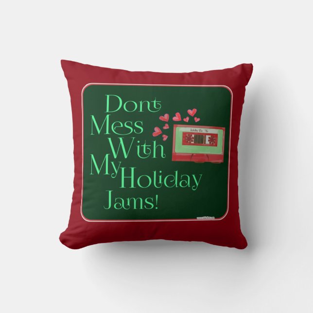 Coussin Mixbande de jams (Recto)