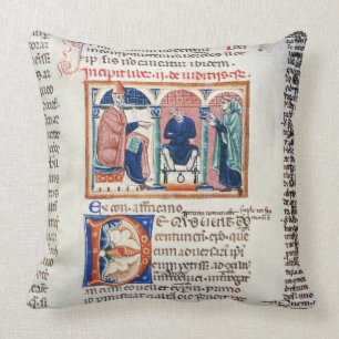 Coussin Mme 150 f.61v un jugement, du 'St de Decrets De