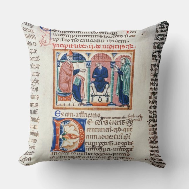 Coussin Mme 150 f.61v un jugement, du 'St de Decrets De (Recto)