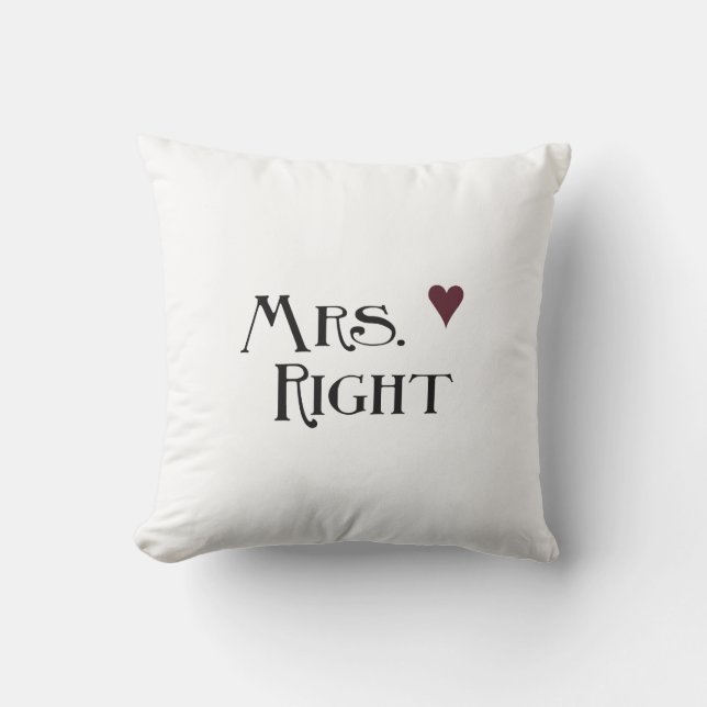 Coussin Mme Right (Recto)