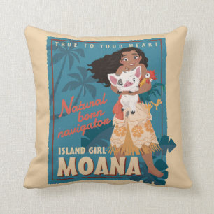 Coussin Moana   True to Your Heart