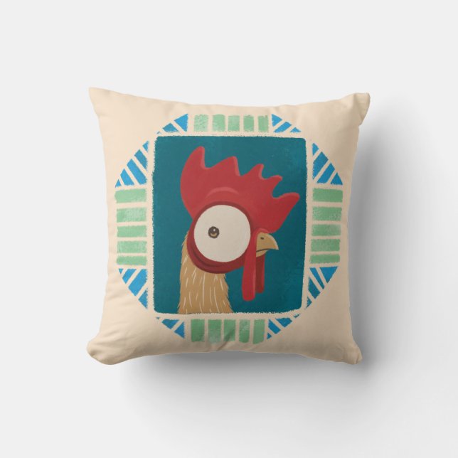 Coussin Moana | Vintage Heihei (Recto)