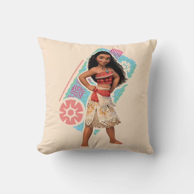 Coussin Moana | Vintage Island Girl (Recto)