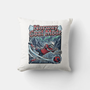 Coussin Mode de but de Norvège Skeleton Striker Nations St