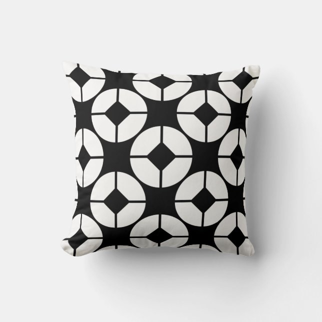 Coussin Mode géométrique (Recto)