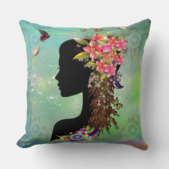 Coussin Mode Imaginaire pour dames (Recto)