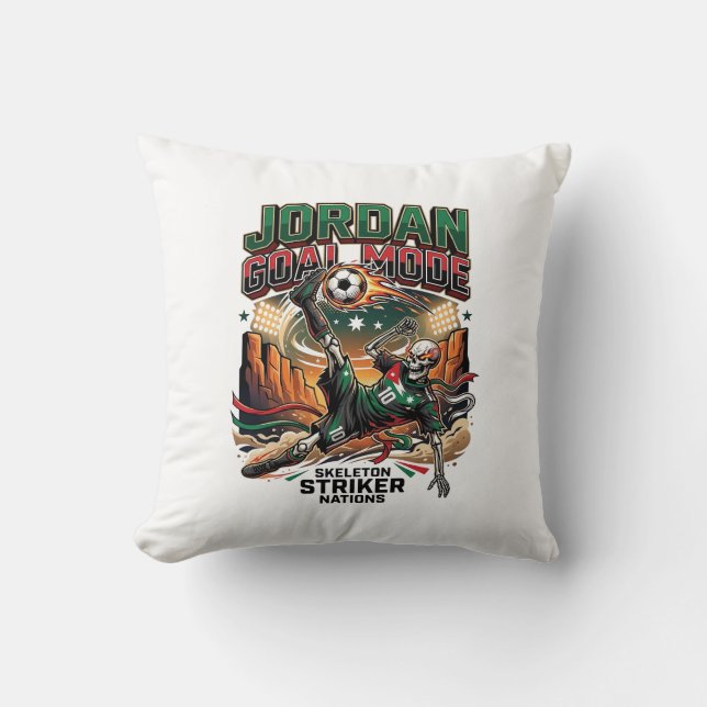 Coussin Mode Jordan Objectif Squelette Nations Striker Dyn (Recto)