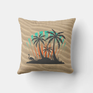 Coussin Mode Plage Activé Onde de Sable Côtiers de l'Île T
