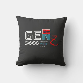 Coussin Mode urbaine tendance streetwear Rizz de la Généra