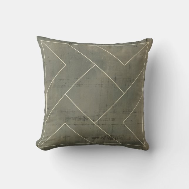 Coussin Modèle Abstrait avec formes géométriques (Recto)
