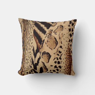 Coussin Modèle animal décoratif motif imprimé texture four