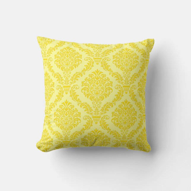 Coussin Modèle Damask de l'Empire français #11 (Recto)