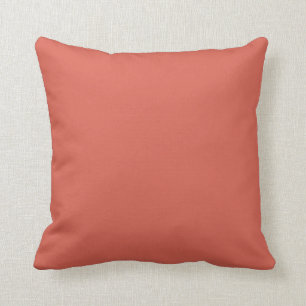 Coussin Modèle de la tendance couleur Orange Rust Ripe Ap