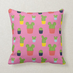 Coussin Modèle d'icône de cactus Mickey Mouse