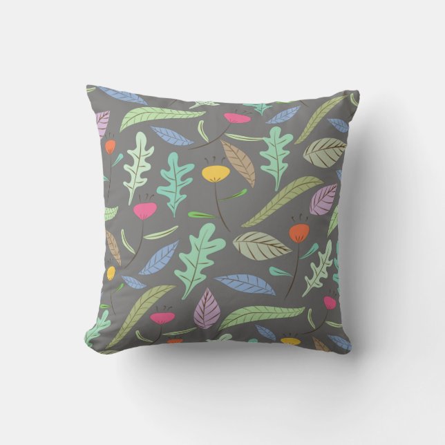 Coussin Modèle floral (Recto)