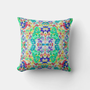 Coussin Modèle floral abstrait mignon