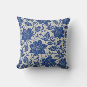 Coussin Modèle floral antique