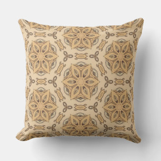 Coussin Modèle floral Art Nouveau géométrique