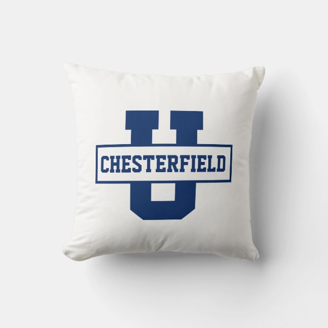 Coussin Modèle monogramme de l'équipe sportive personnalis (Recto)