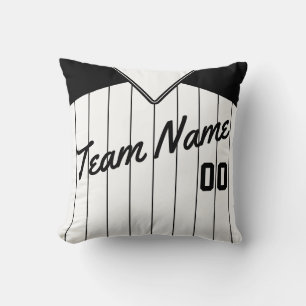 Coussin Modèle personnalisable de baseball Jersey