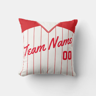 Coussin Modèle personnalisé de baseball Jersey