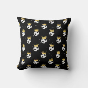 Coussin Modèle sans couture de football / soccer roi