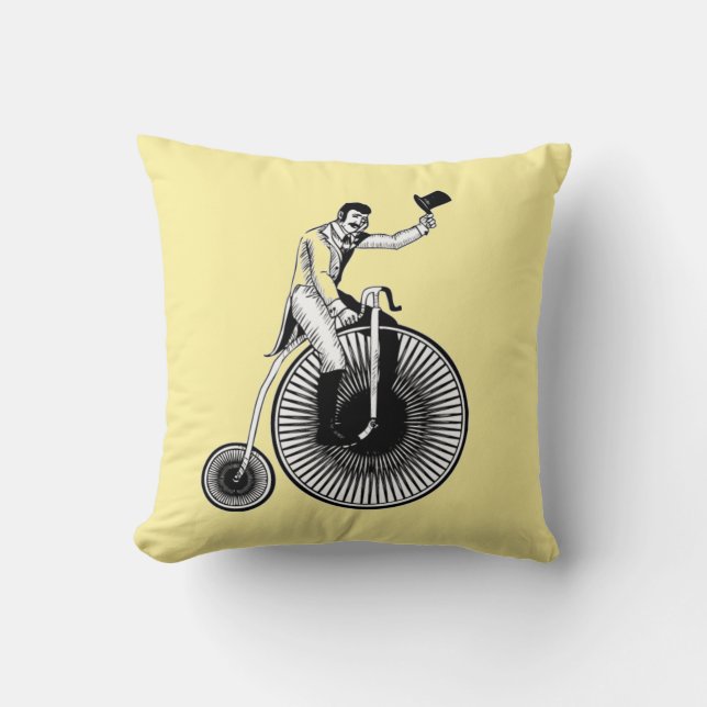 Coussin Modèle T Penny Farthing Classic (Recto)