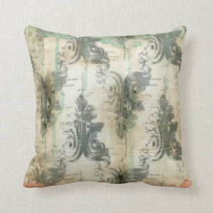 Coussin Modern Fleur De Lis Design