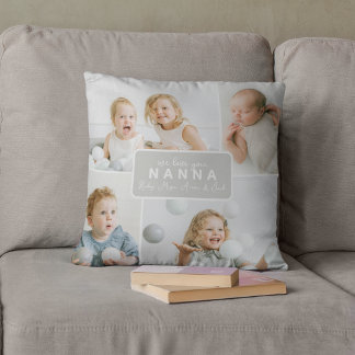 Coussin Modern Nanna 4 Photo Gray