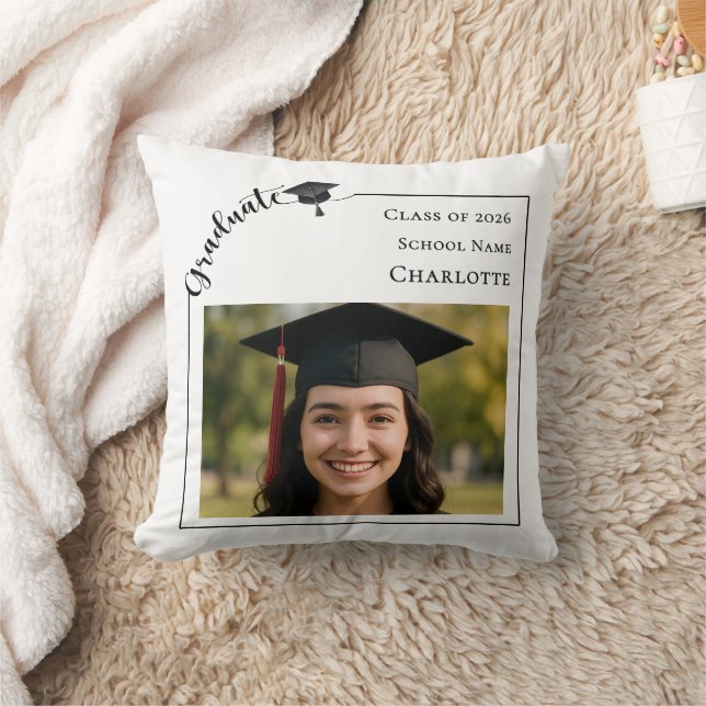 Coussin Modern photo Graduate (Couverture)