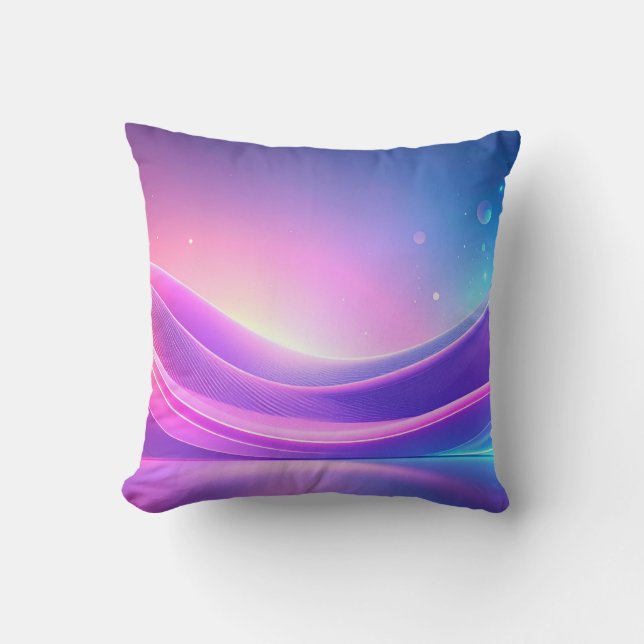 Coussin Modern streaming background, clean minimalistic de (Recto)