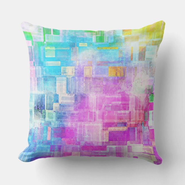 Coussin Moderne Abstrait (Recto)