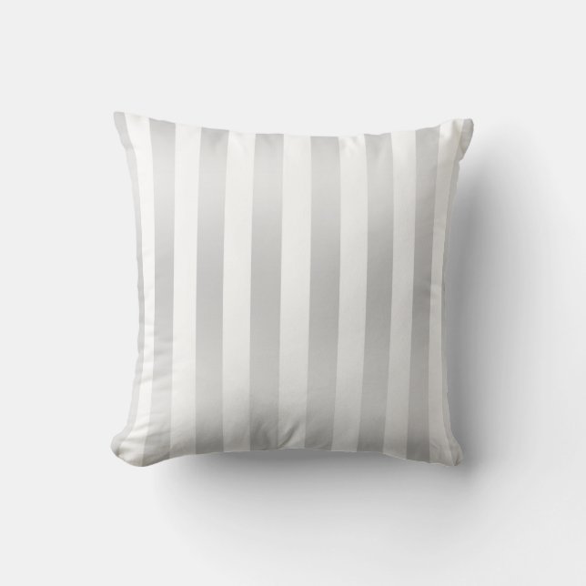 Coussin Moderne Chic Gris Satin Satin Chic Décor (Recto)