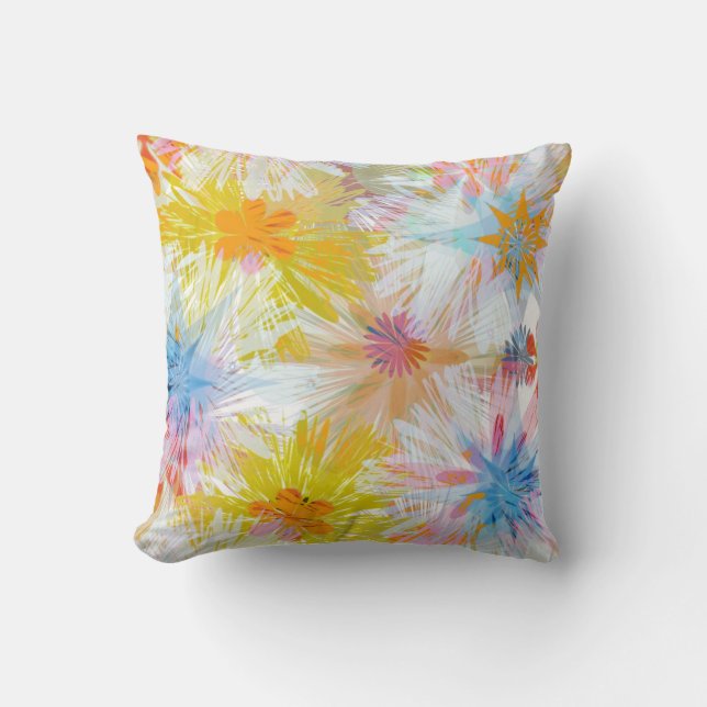 Coussin moderne de fleur (Recto)