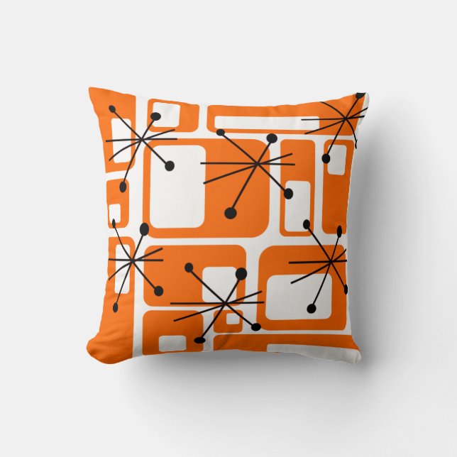 Coussin Moderne du milieu du siècle (Recto)